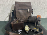 Combo Bolso 25 cm RELOJ Correa Billetera